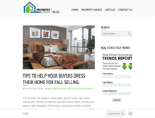Tablet Screenshot of blog.propertiesonline.com